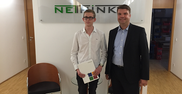 Schüler als Bosse 2015 bei NETHINKS