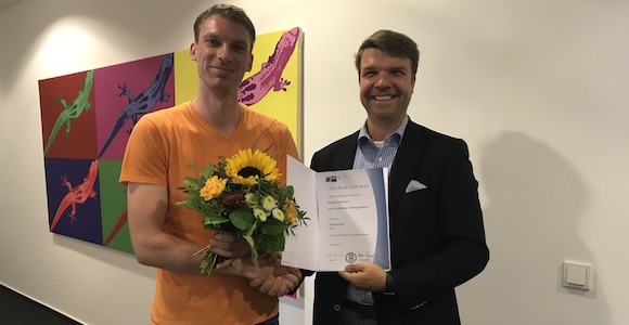 Nethinks Mitarbeiter - Jubiläum | Herzlichen Glückwunsch Florian Kaufmann!