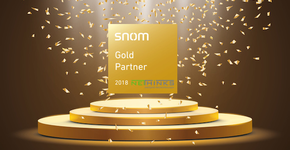 Erfolgreiche Zusammenarbeit: NETHINKS ist Gold-Partner von Snom