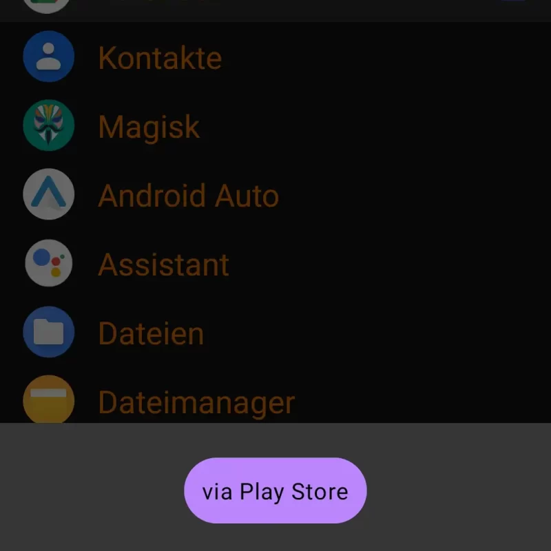 Island App: Verschieben
